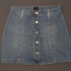 Just Black Women's Denim Mini Skirt